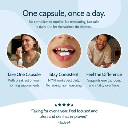 Pure NMN | 500mg Capsules